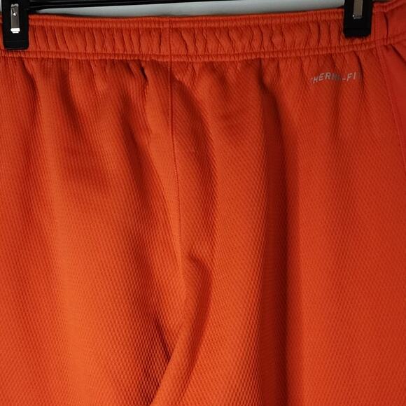 Nike Orange Sweatpants with White Logo - Picture 6 of 10
